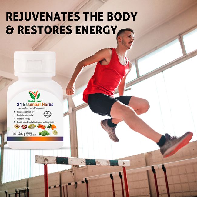 24 Essential Herbs 90 Capsule