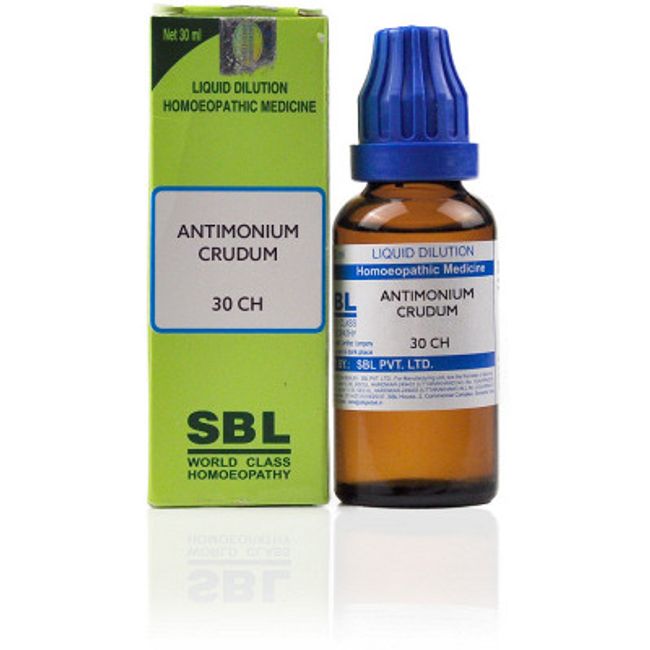 SBL ANTIMONIUM CRUDUM 30 CH - 30 ML