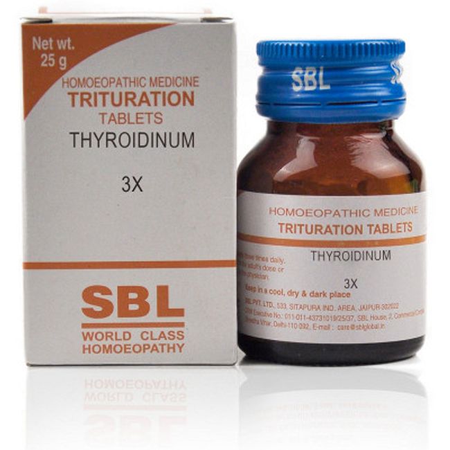 SBL THYROIDINUM 3X - 25 GM