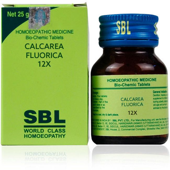 SBL CALCAREA FLUORICUM 12X - 25 GM