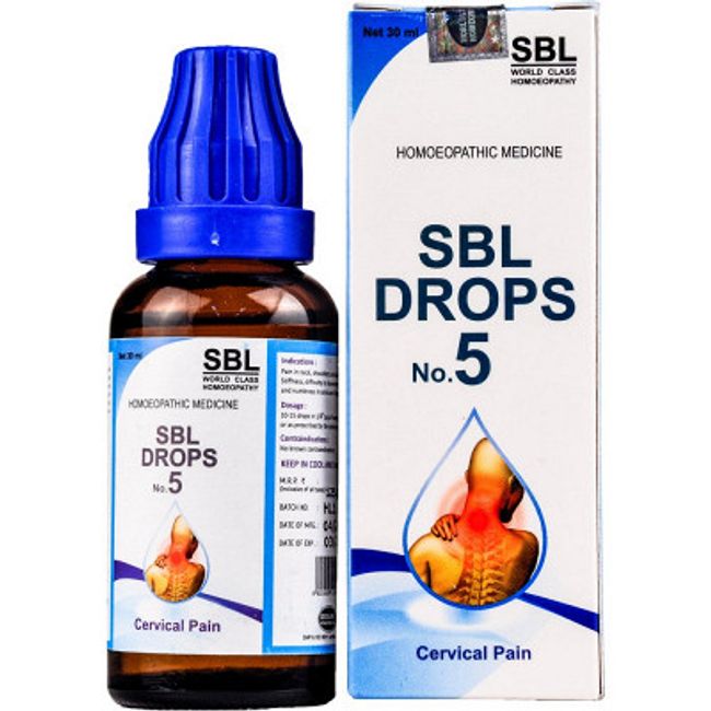 SBL DROPS NO 5 CERVICAL PAIN