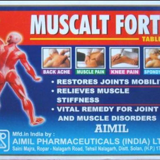 AIMIL MUSCALT FORTE 30 CAP