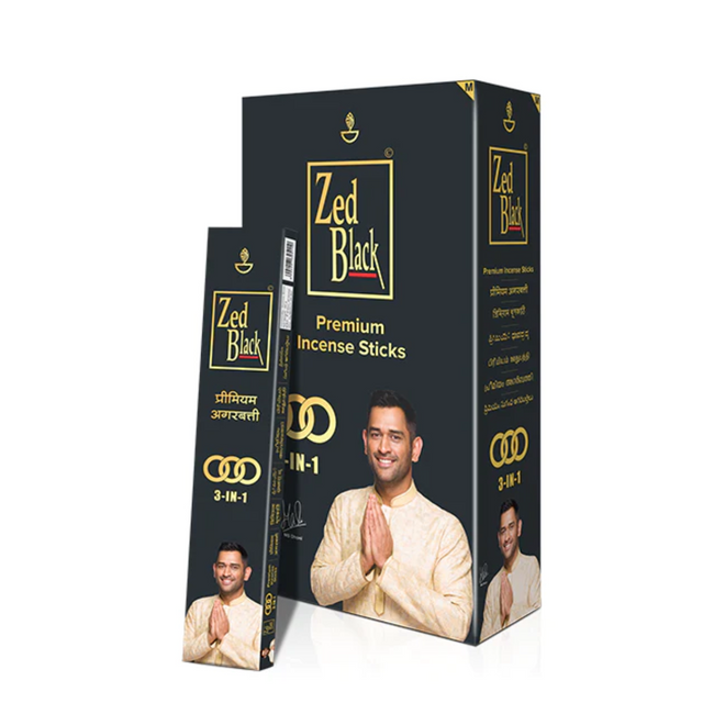 Zet black 3 in 1 Agarbatti