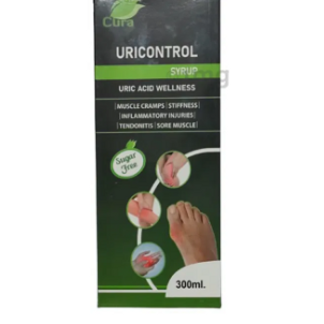 Cura Uricontrol Syrup Sugar Free - 300 ML